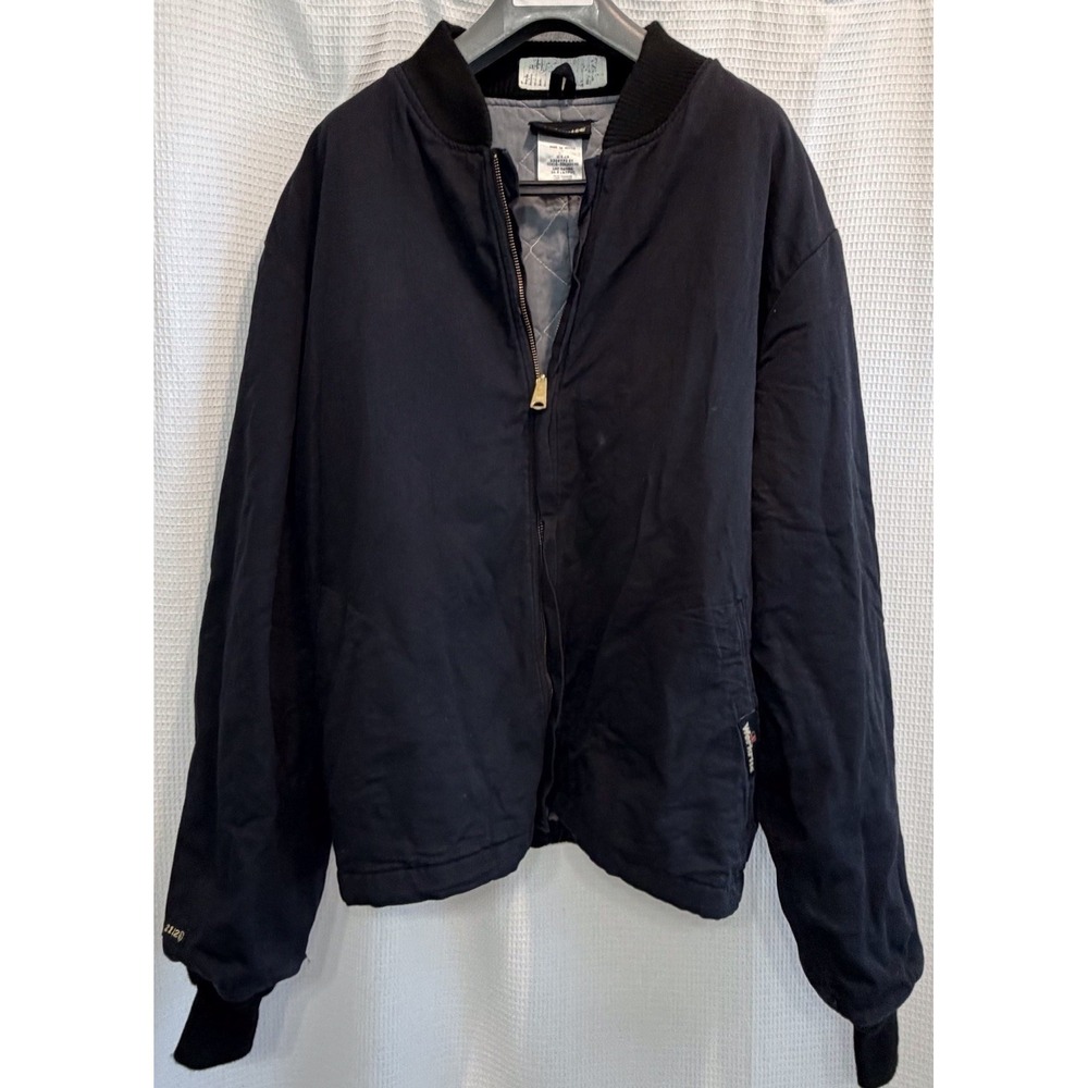 Workrite FR Arc Flash‎ Jacket XL Long 30 Cal ATPV Flame Resistant Navy